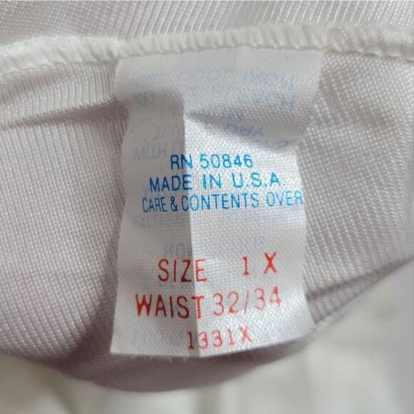 Vintage Briar Creek Volup Half Slip - white, size 1x - Picture 4 of 8